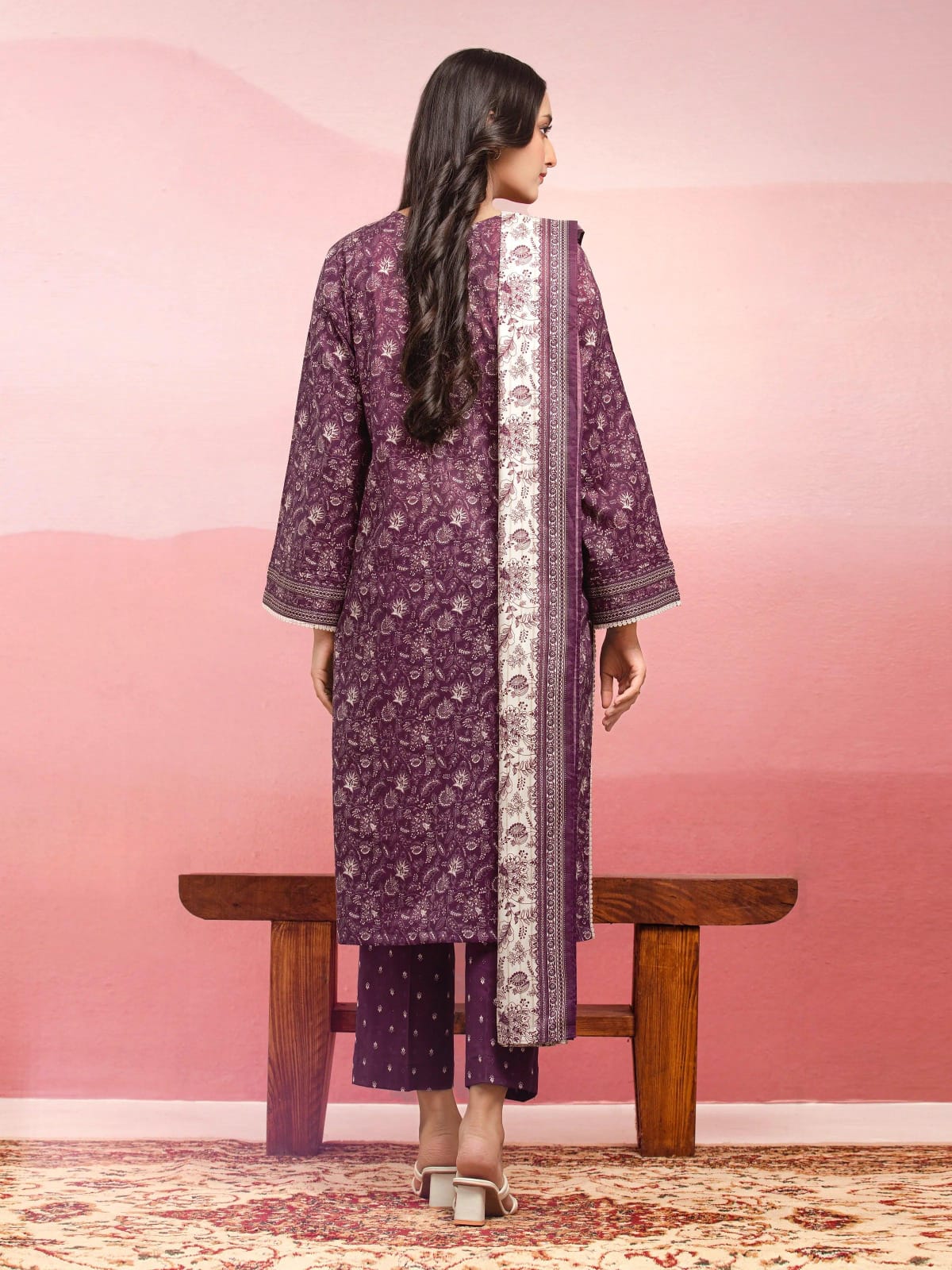 EDENROBE |3| PCS UNSTITCHED