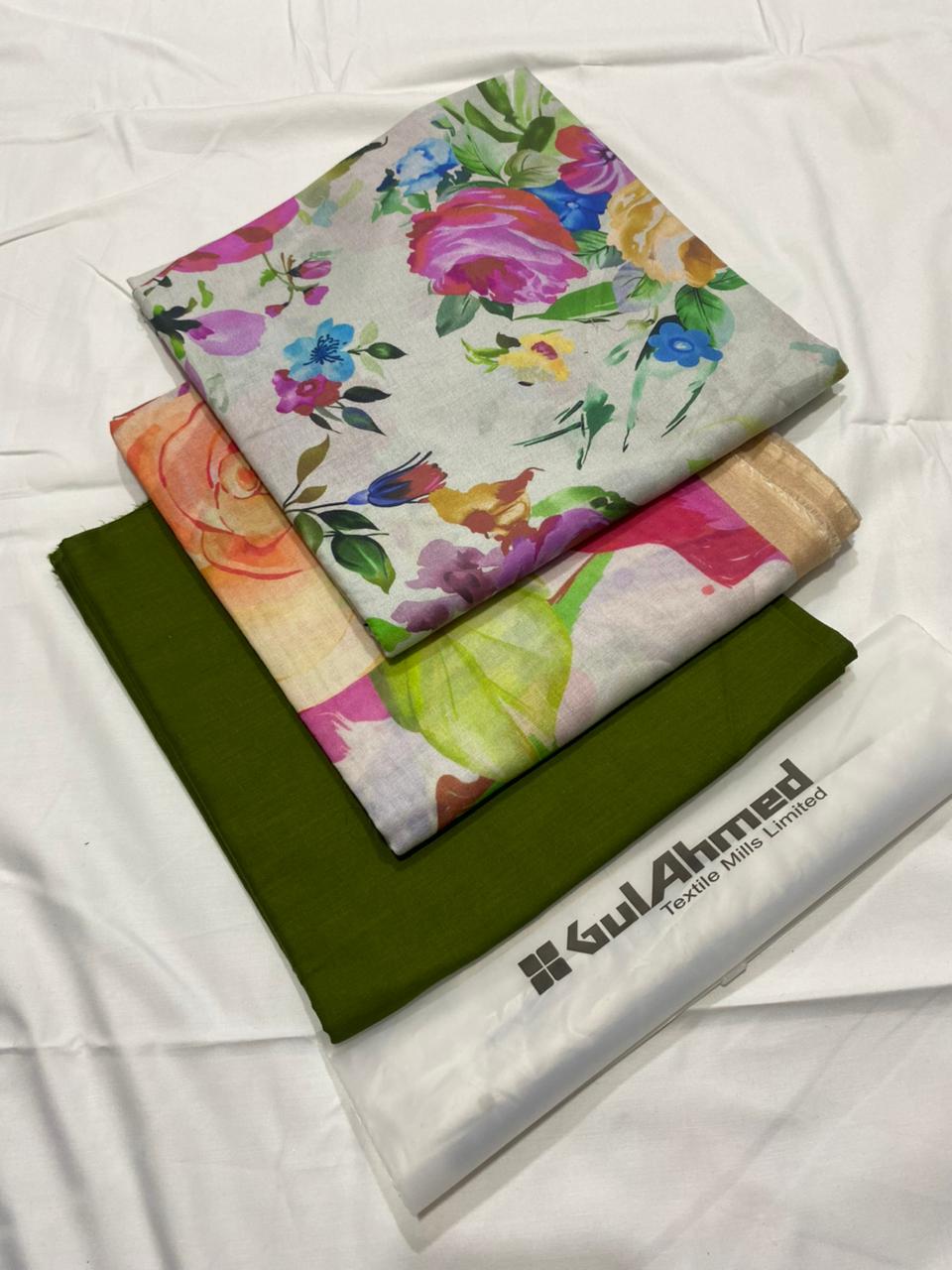 GulAhmed Lawn Printed 3Piece D-35