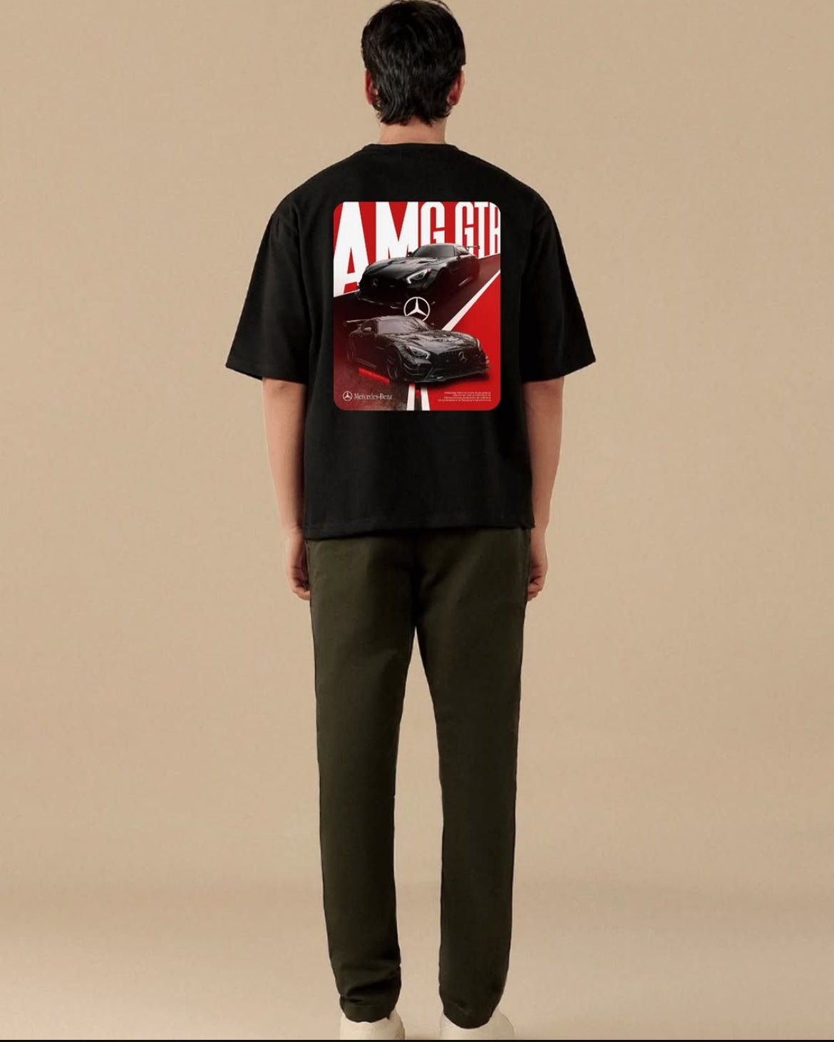 MERCEDES BENZ BLACKT-SHIRT