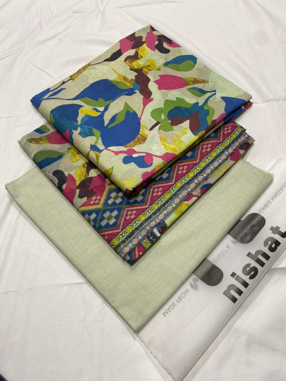 Nishat Lawn Printed 3Piece D-38