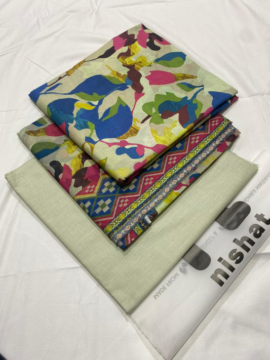 Nishat Lawn Printed 3Piece D-38