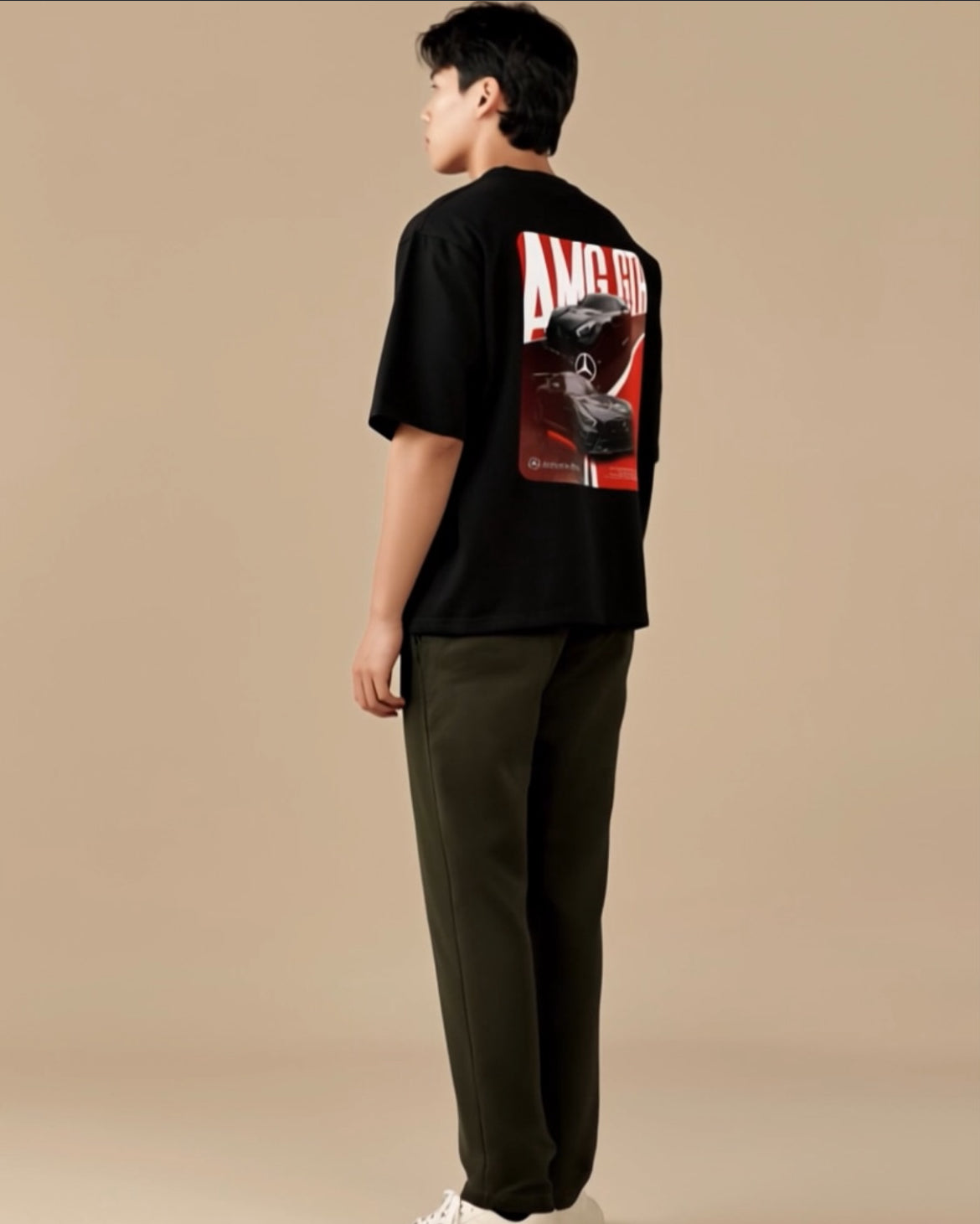 MERCEDES BENZ BLACKT-SHIRT
