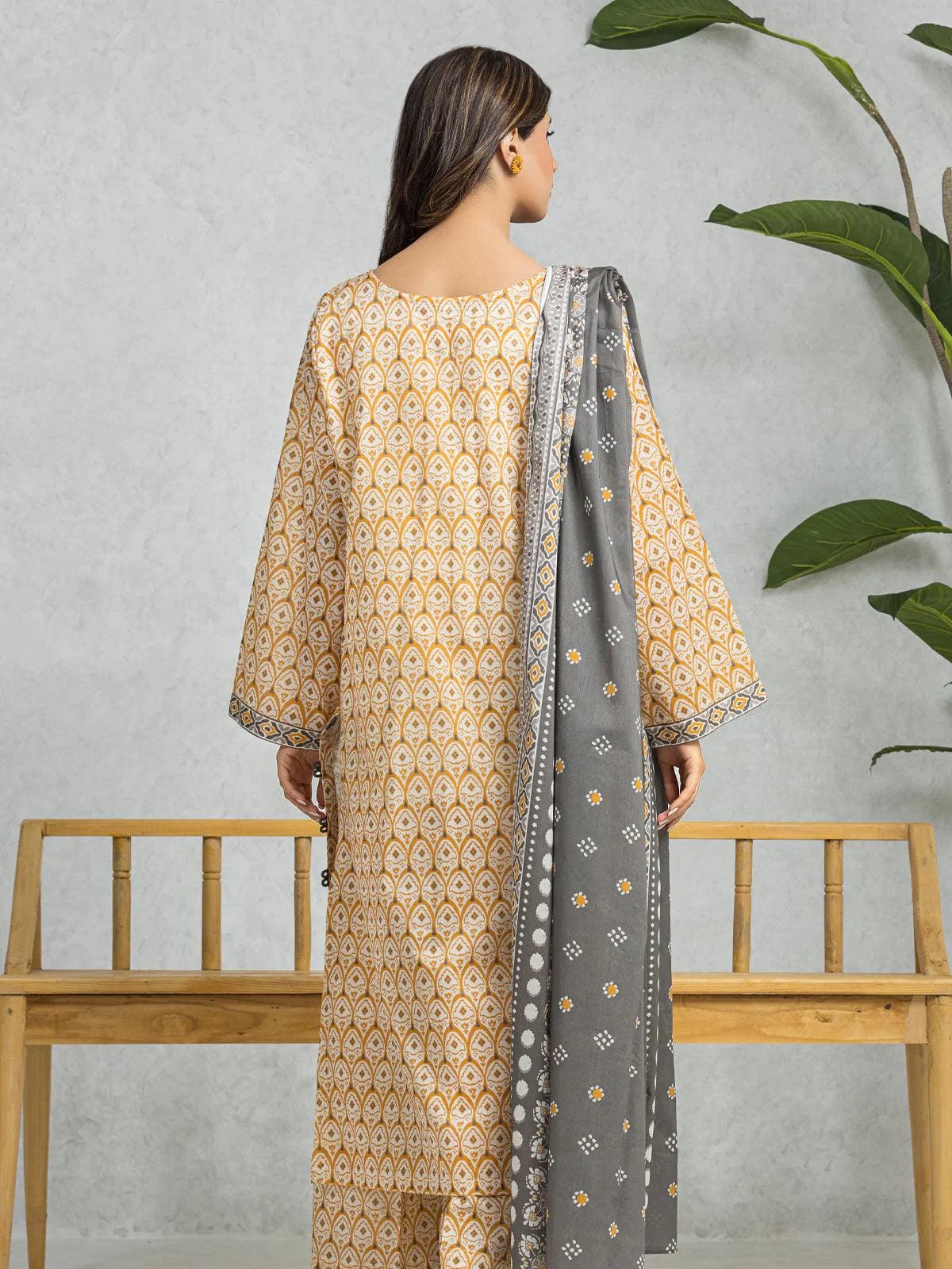 EDENROBE |3| PCS UNSTITCHED