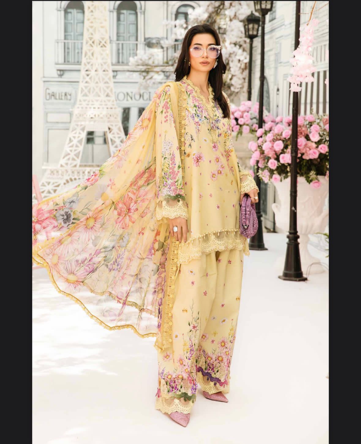 MARIA B |3| PCS LAWN UNSTITCHED