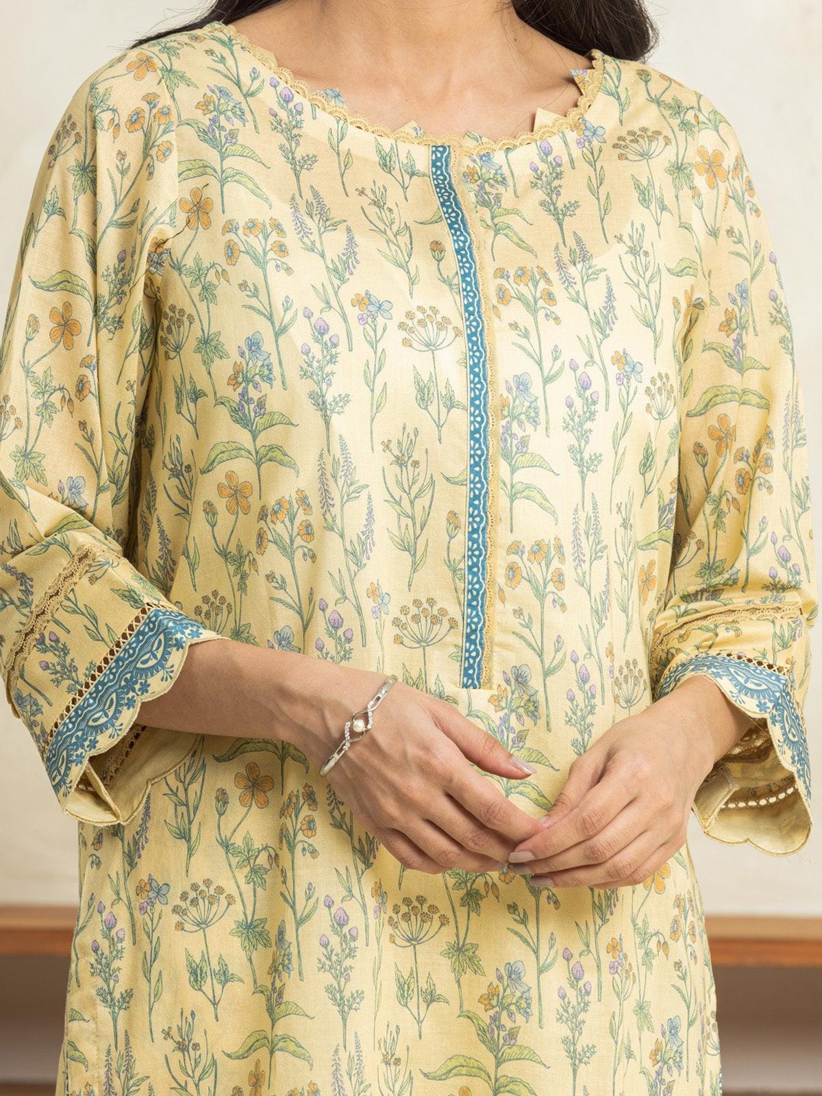 EDENROBE |3| PCS UNSTITCHED