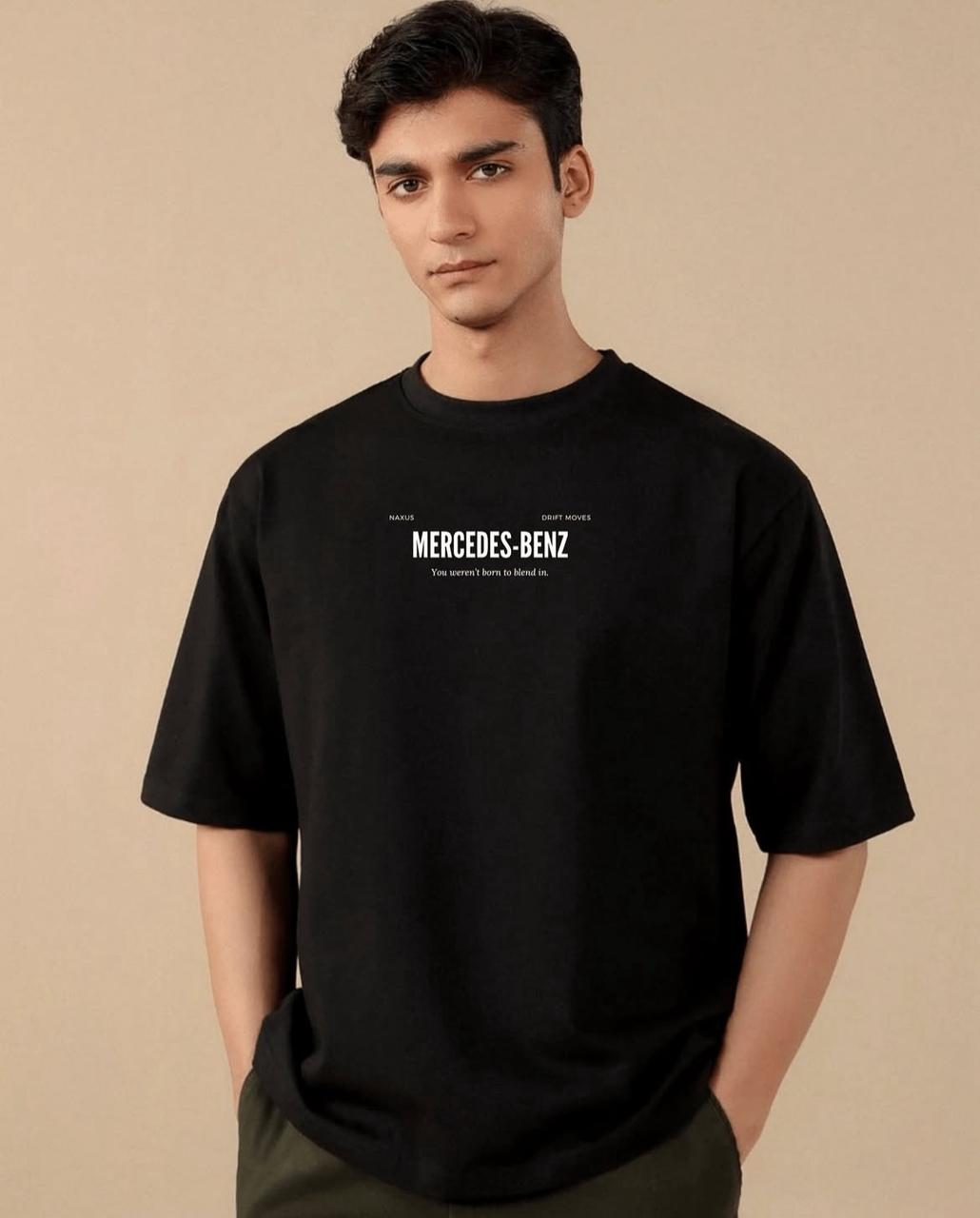 MERCEDES BENZ BLACK T-SHIRT