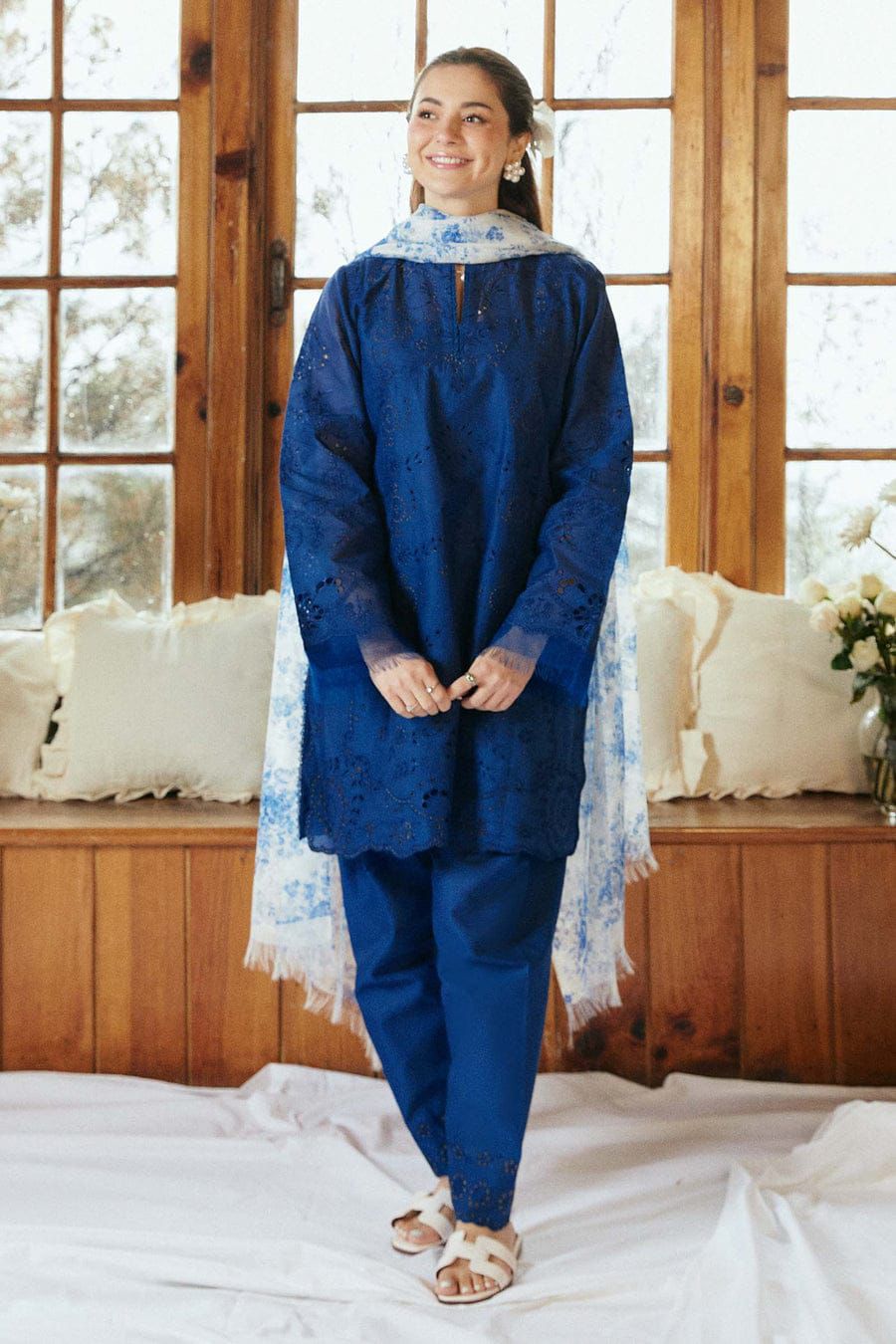 EMB |3| PCS UNSTITCHED SUIT E-108