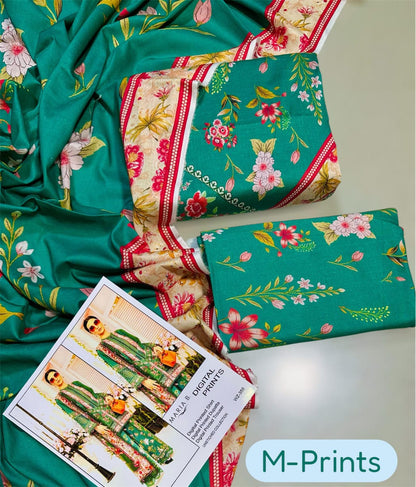 MARIA B Lawn Printed 3Piece D-006