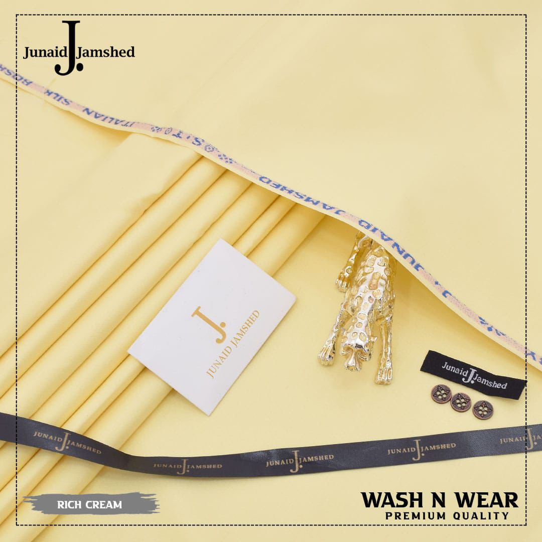 unaid Jamshed Unstitched Men’s Suit -4 Meter cutting