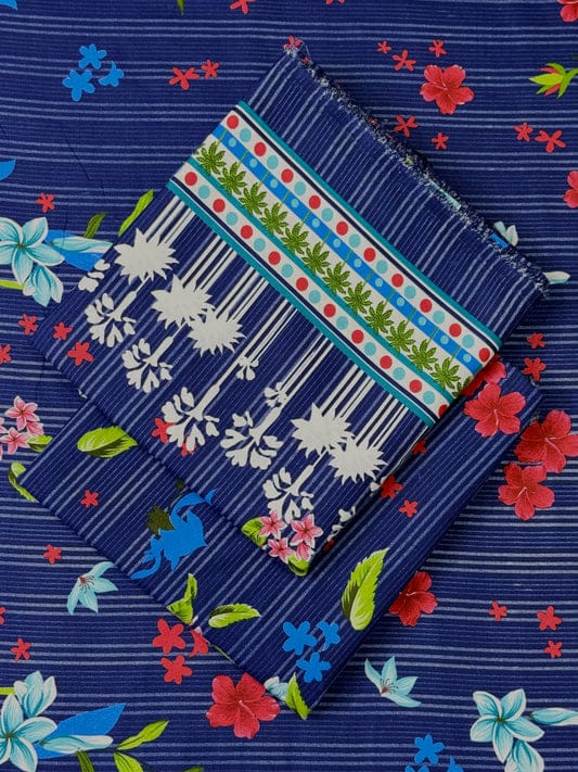 FLORAL PRINTED 2PC D-109