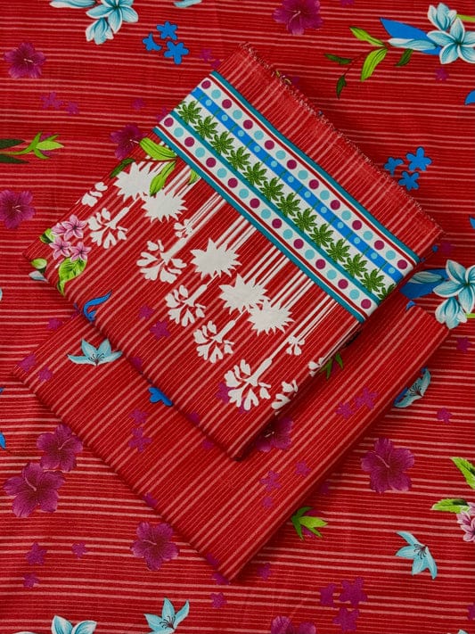 FLORAL PRINTED 2PC D-110