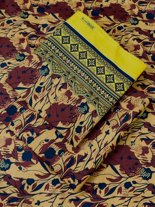 FLORAL PRINTED 2PC D-116