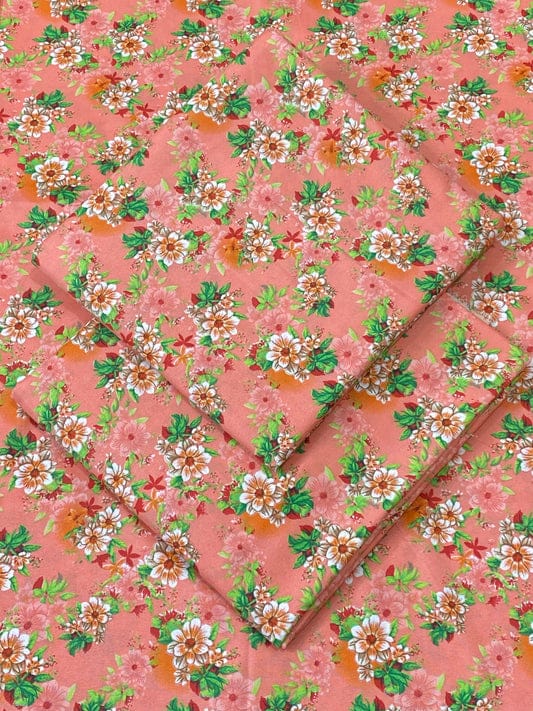 FLORAL PRINTED 2PC D-123