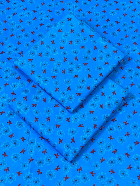 FLORAL PRINTED 2PC D-124