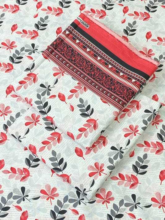 FLORAL PRINTED 2PC D-128