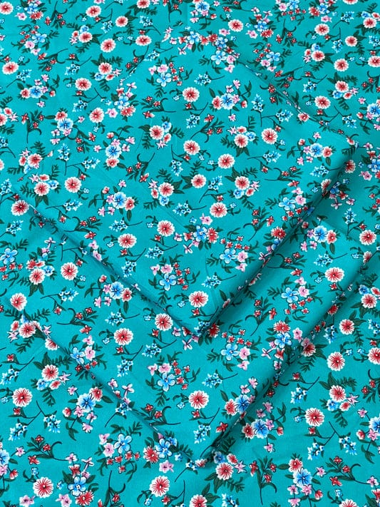 FLORAL PRINTED 2PC D-129