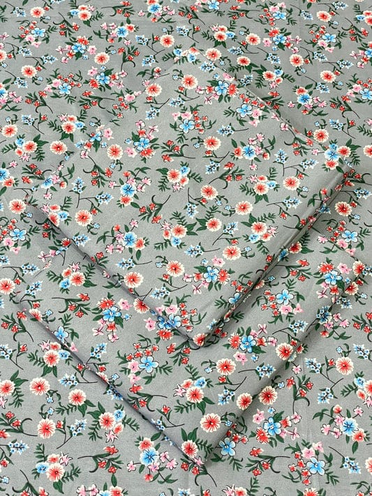 FLORAL PRINTED 2PC D-130