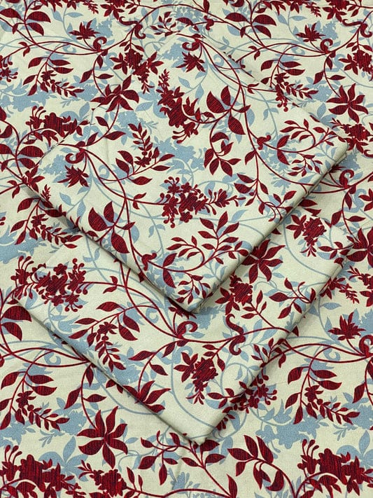 FLORAL PRINTED 2PC D-139