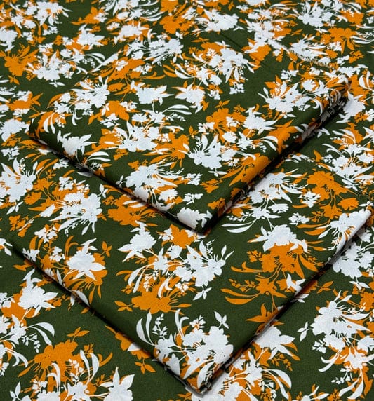 FLORAL PRINTED 2PC D-158