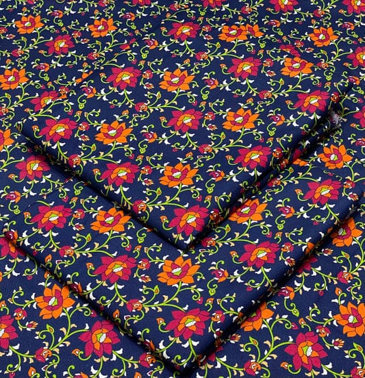 FLORAL PRINTED 2PC D-162