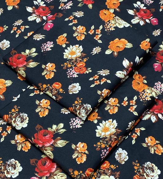 FLORAL PRINTED 2PC D-166