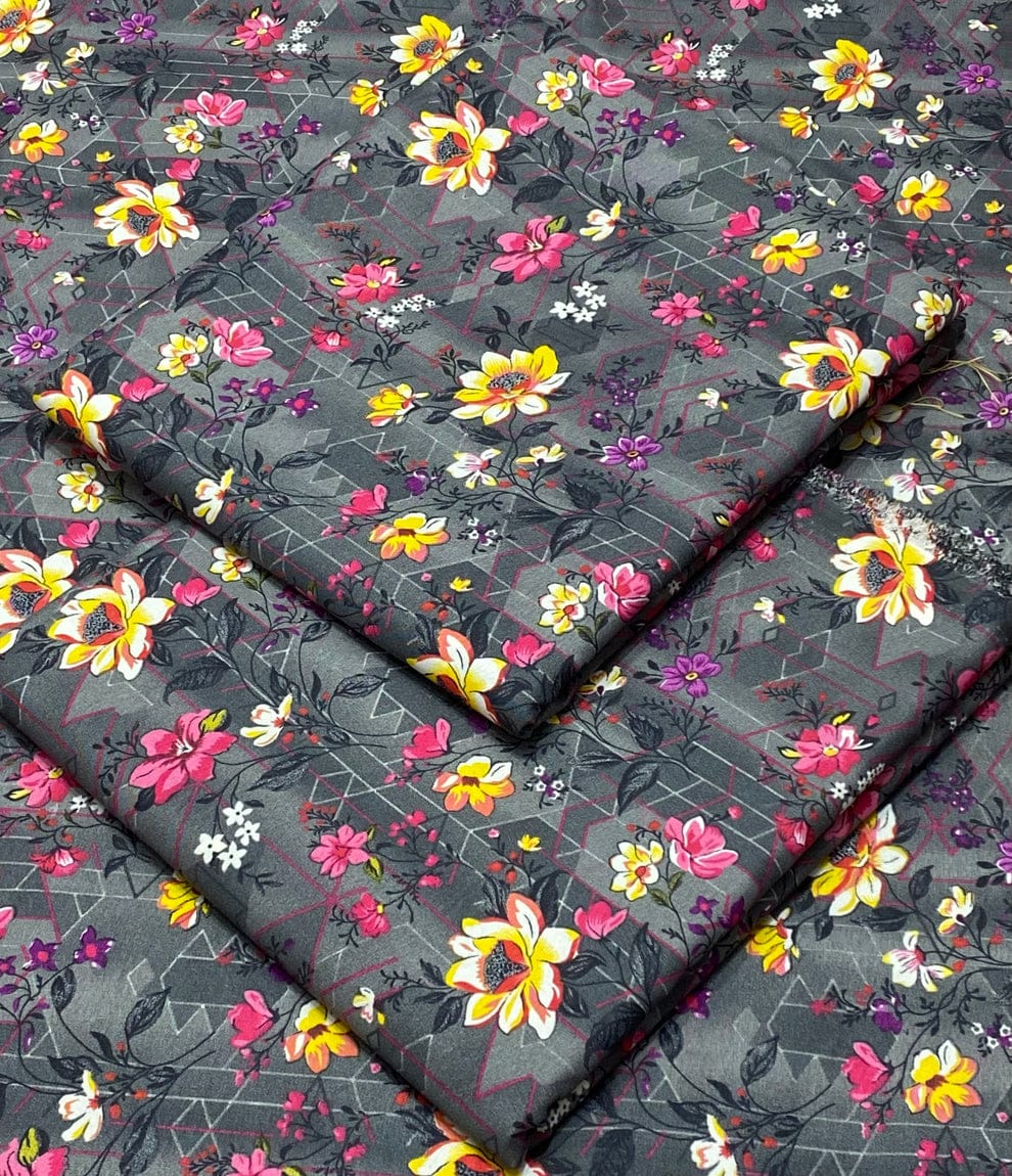 FLORAL PRINTED 2PC D-168