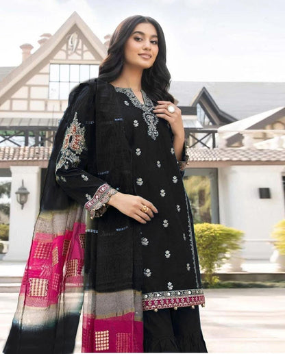 SAYA |3| PCS LAWN UNSTITCHED