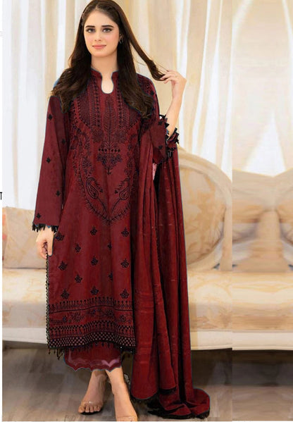 LIBAAS|3| PCS LAWN UNSTITCHED