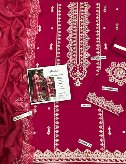 ANEELA'S |3| PCS LAWN UNSTITCHED
