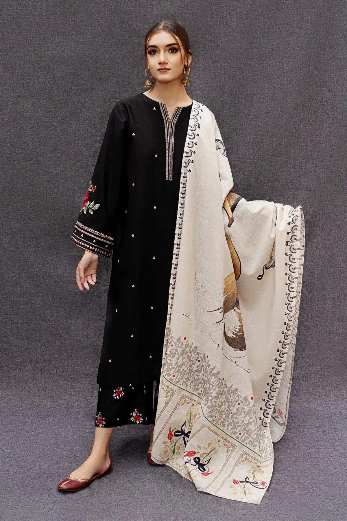 URGE |3| PCS LAWN UNSTITCHED