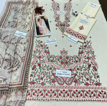 ASIM JOFA BY CA'3 PCS UNSTITCHED