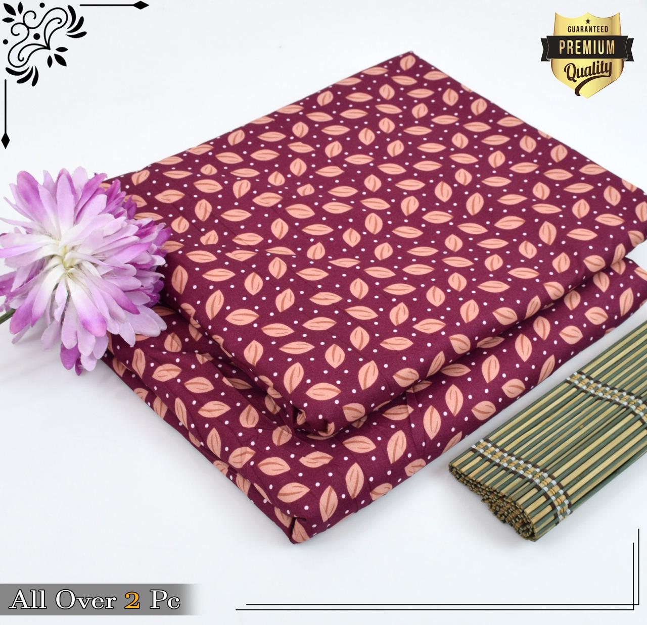 SUMMER COTTON |2| PCS UNSTITCHED