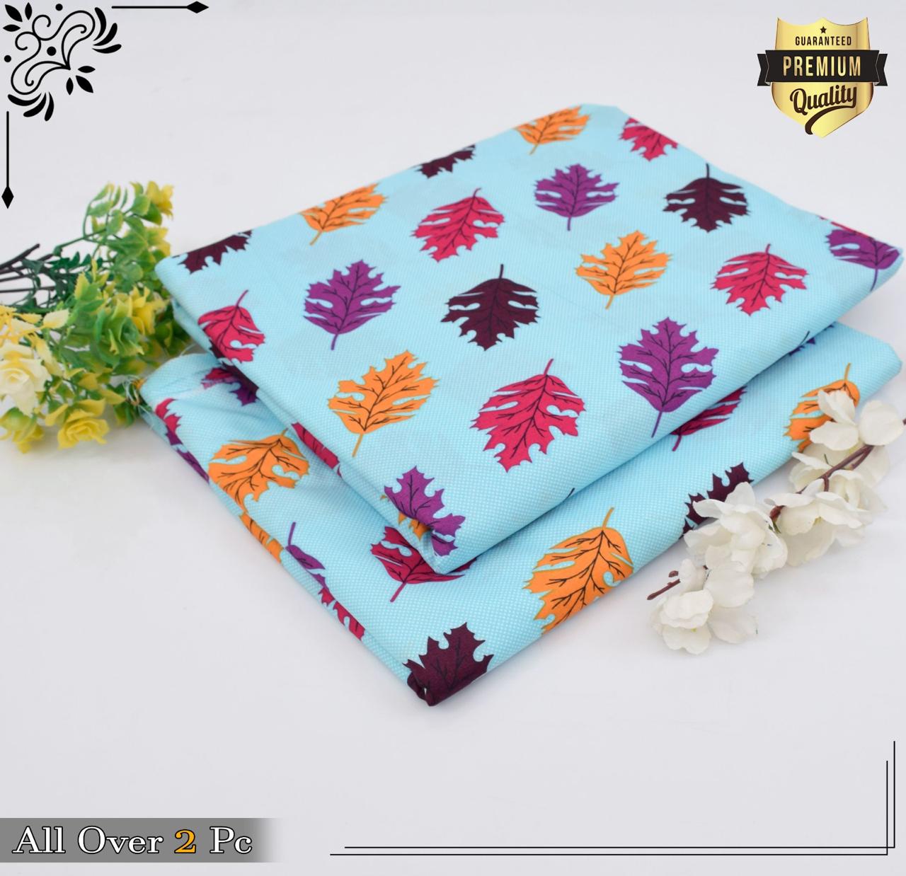 SUMMER COTTON |2| PCS UNSTITCHED
