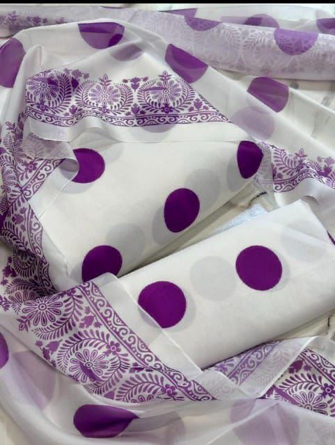 SWISS LAWN |3| PCS UNSTITCH