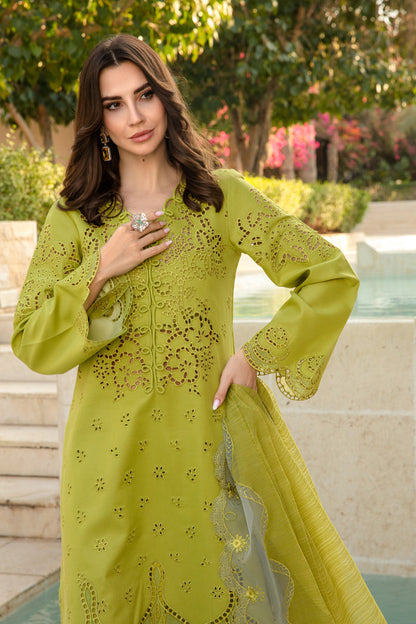 RR-2780-3 Piece - Unstitched Chicken Kari Embroidered Suit