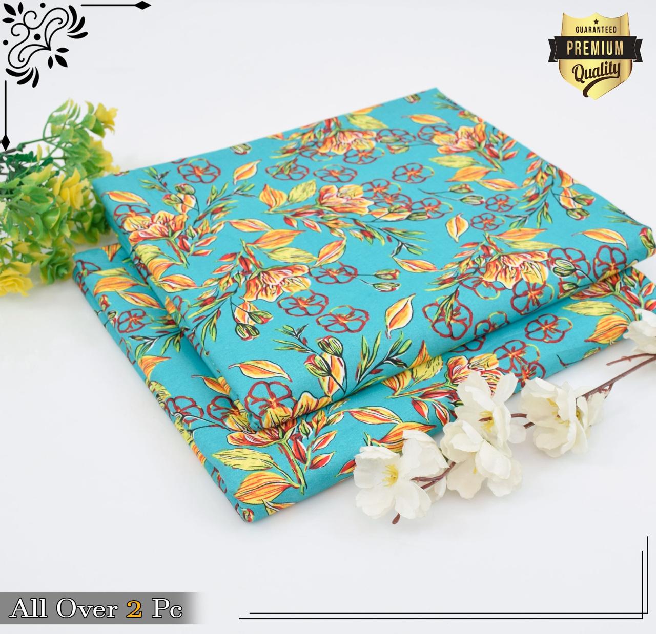 SUMMER COTTON |2| PCS UNSTITCHED