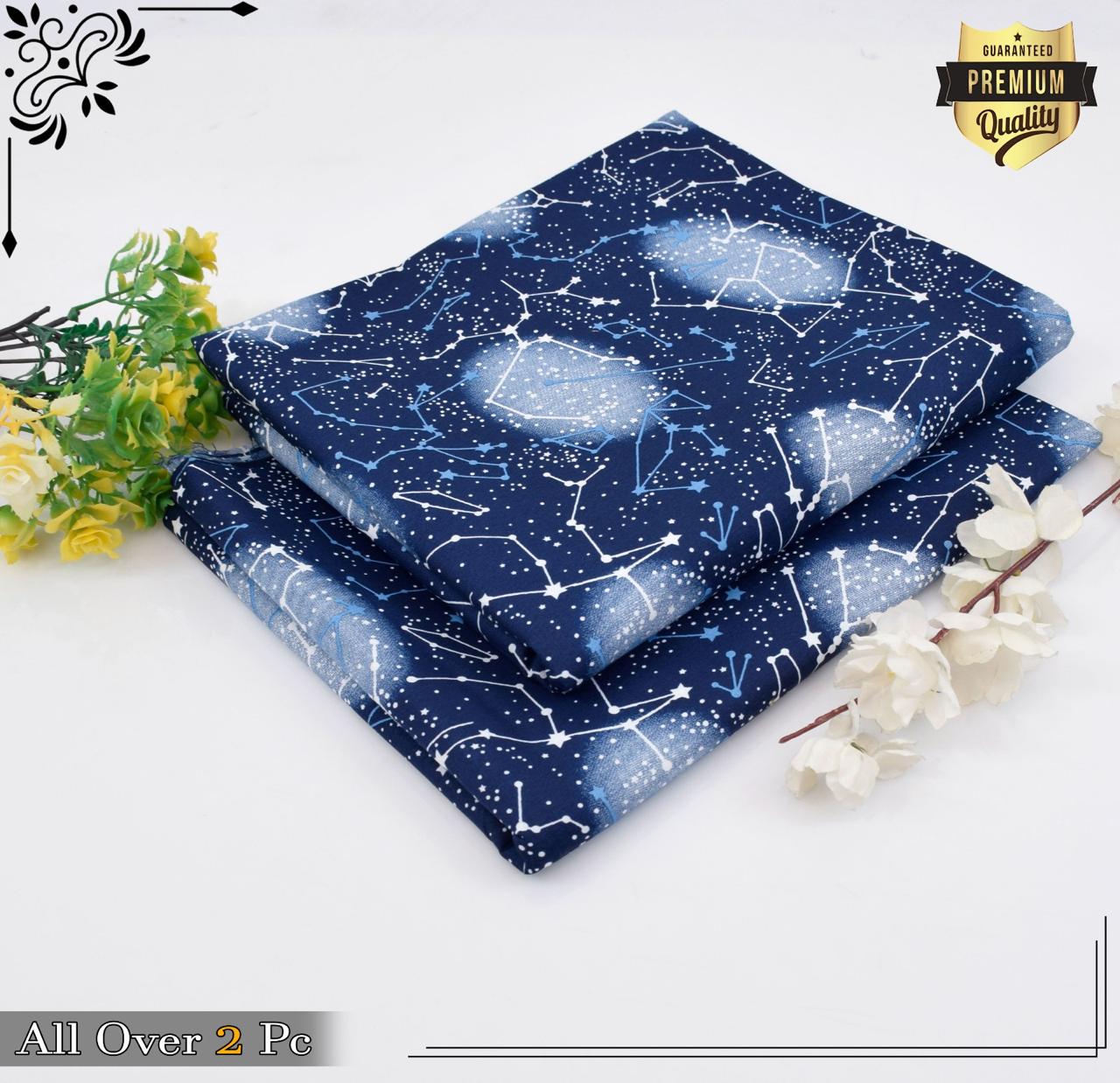 SUMMER COTTON |2| PCS UNSTITCHED