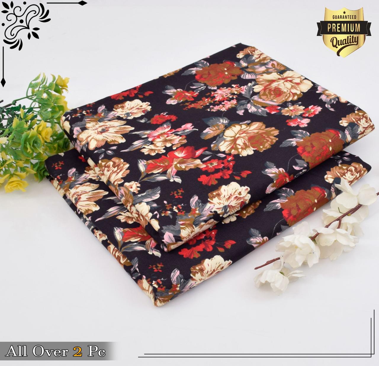 SUMMER COTTON |2| PCS UNSTITCHED