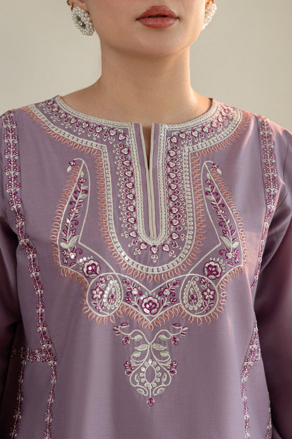 MB 2825-2 Piece - Unstitched Embroidered Lawn Fabric