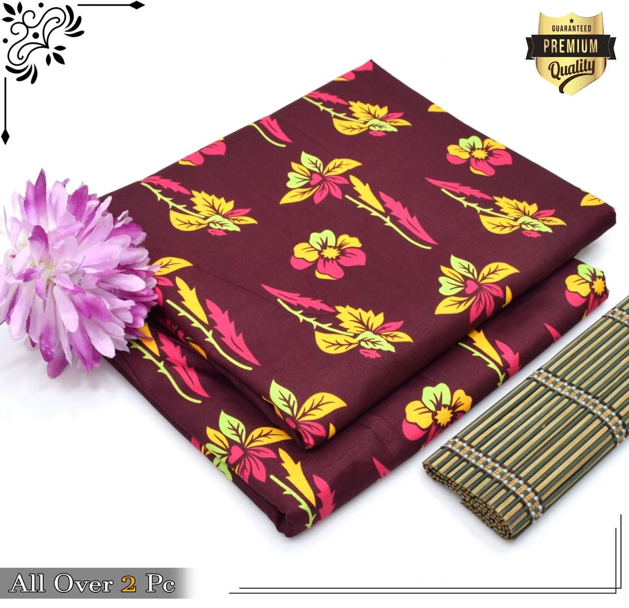 SUMMER COTTON |2| PCS UNSTITCHED