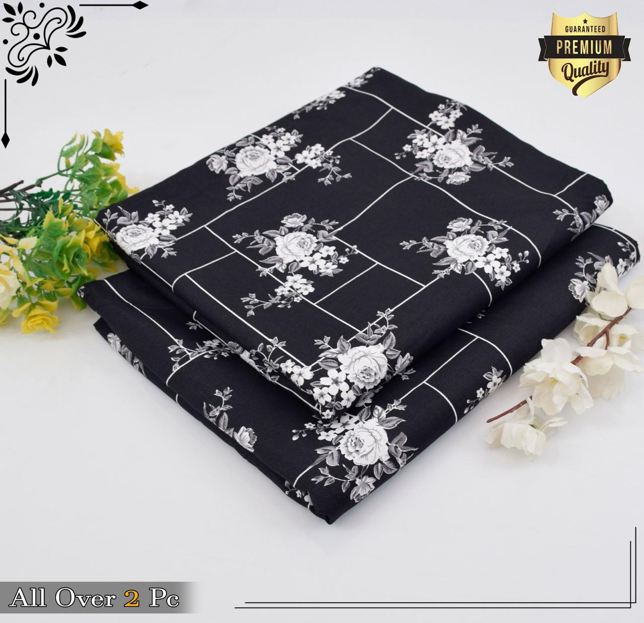 SUMMER COTTON |2| PCS UNSTITCHED
