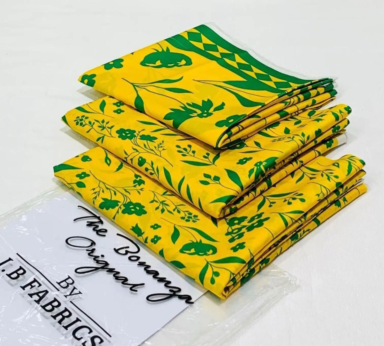IB PRINTED LAWN |3| PCS UNSTITCHED