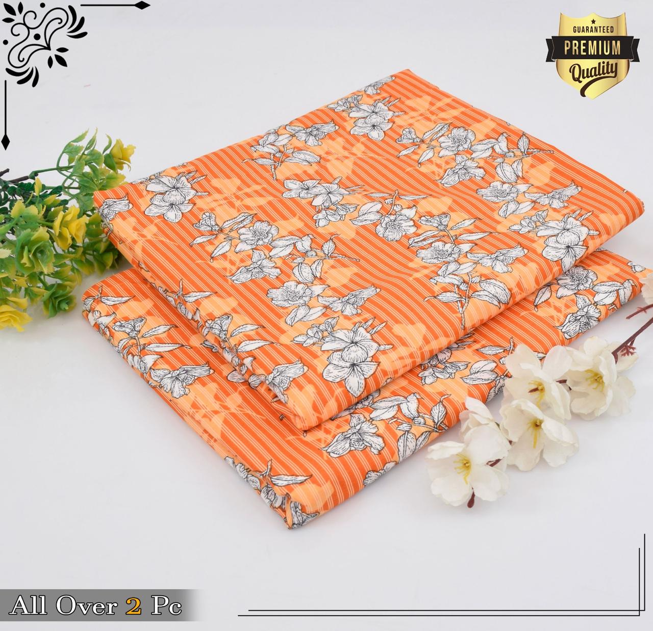 SUMMER COTTON |2| PCS UNSTITCHED