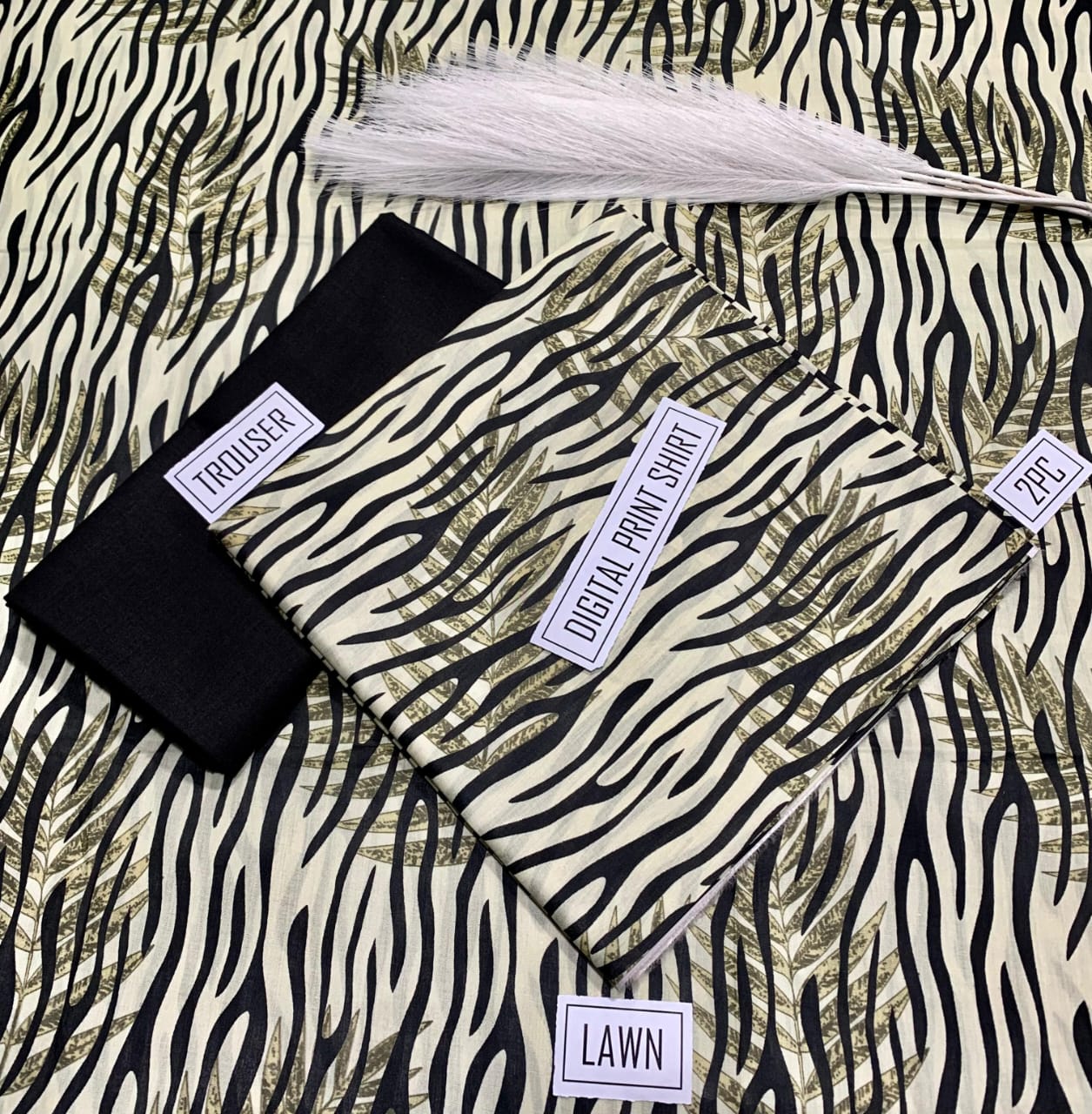 PRINTED LAWN |2| PCS UNSTITCHED