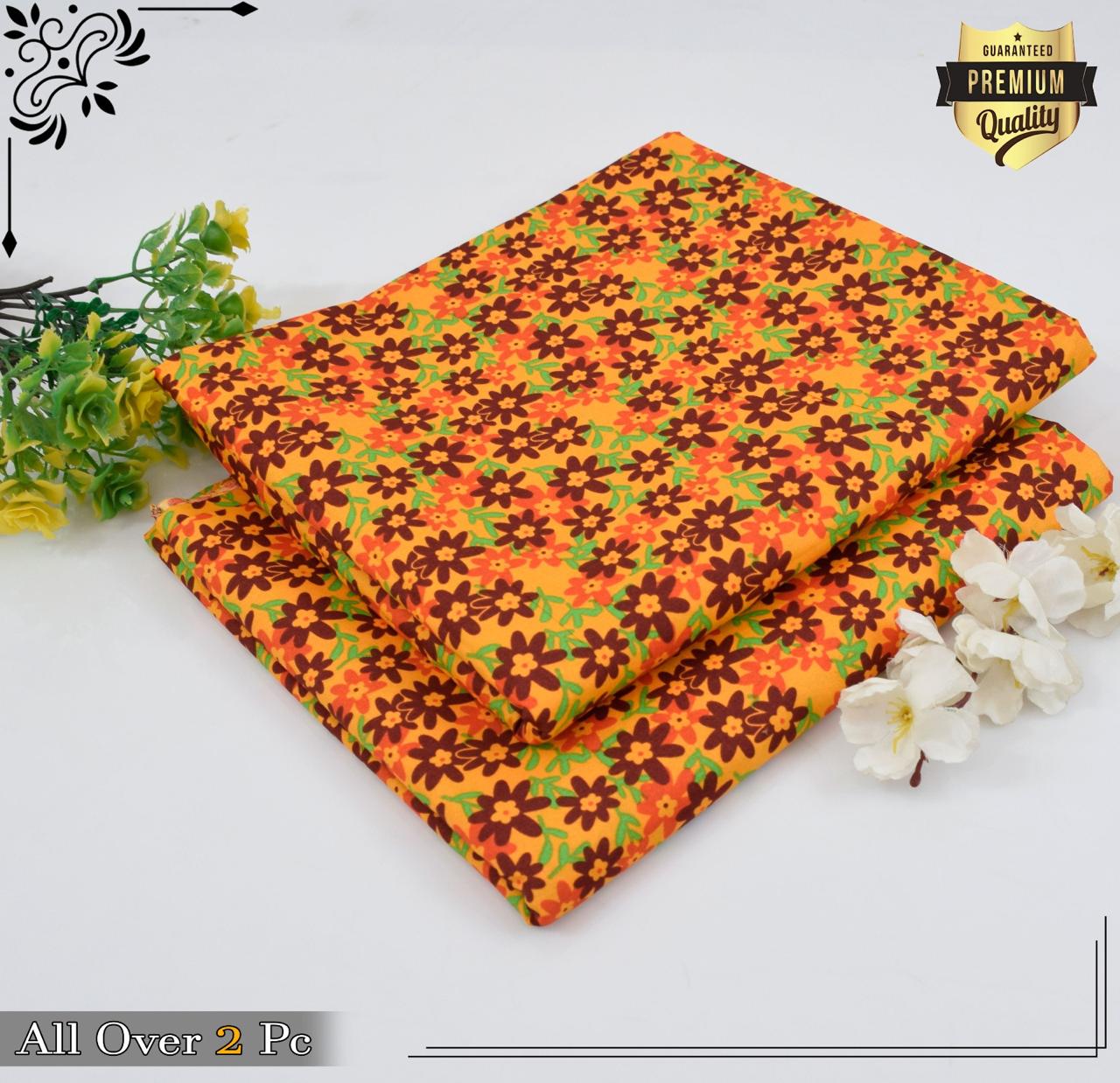 SUMMER COTTON |2| PCS UNSTITCHED