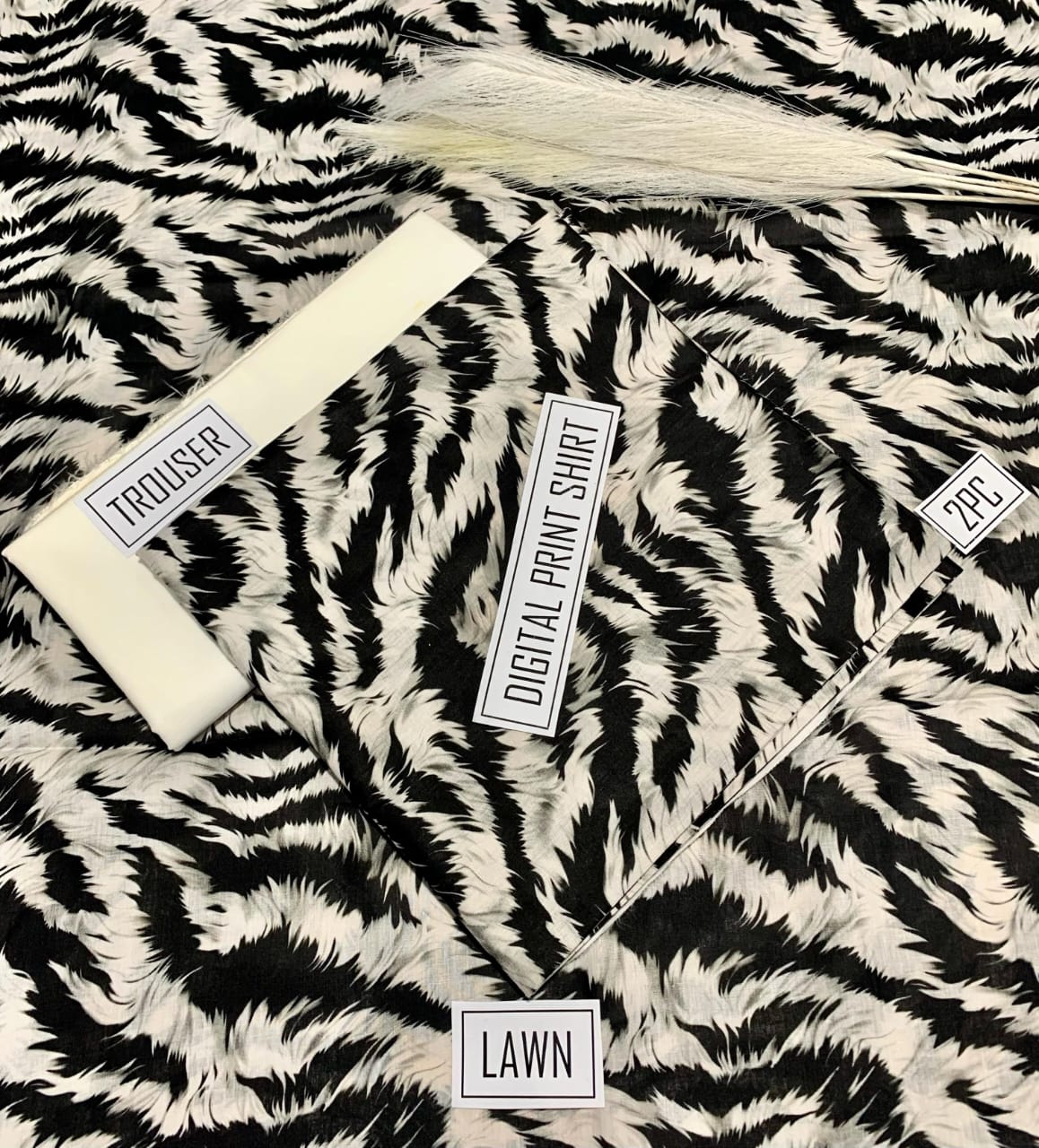 PRINTED LAWN |2| PCS UNSTITCHED