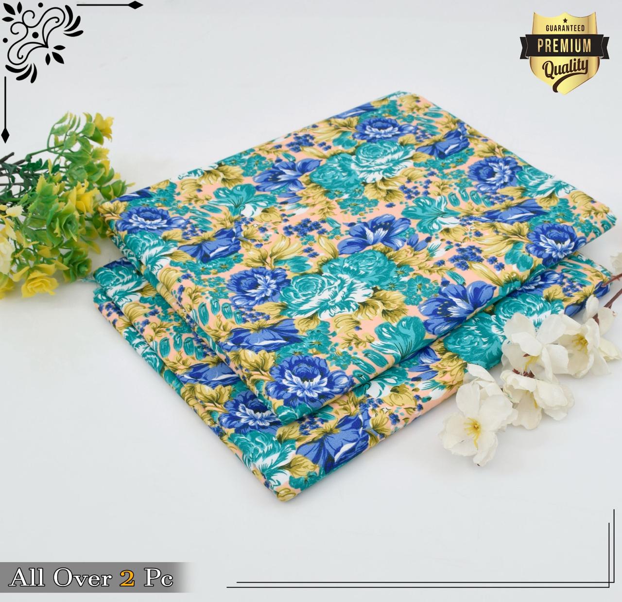 SUMMER COTTON |2| PCS UNSTITCHED