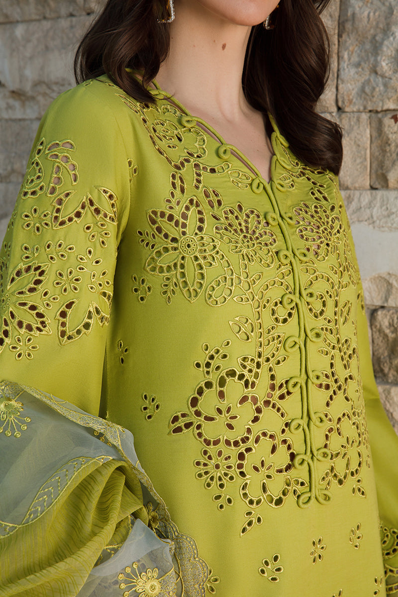 RR-2780-3 Piece - Unstitched Chicken Kari Embroidered Suit