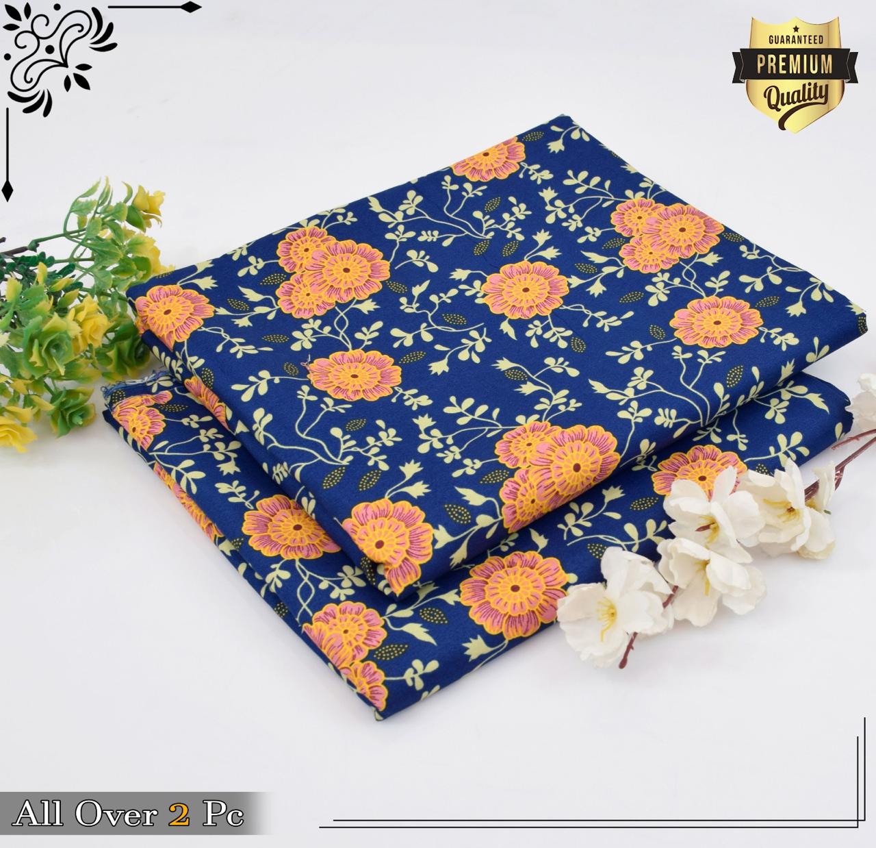 SUMMER COTTON |2| PCS UNSTITCHED