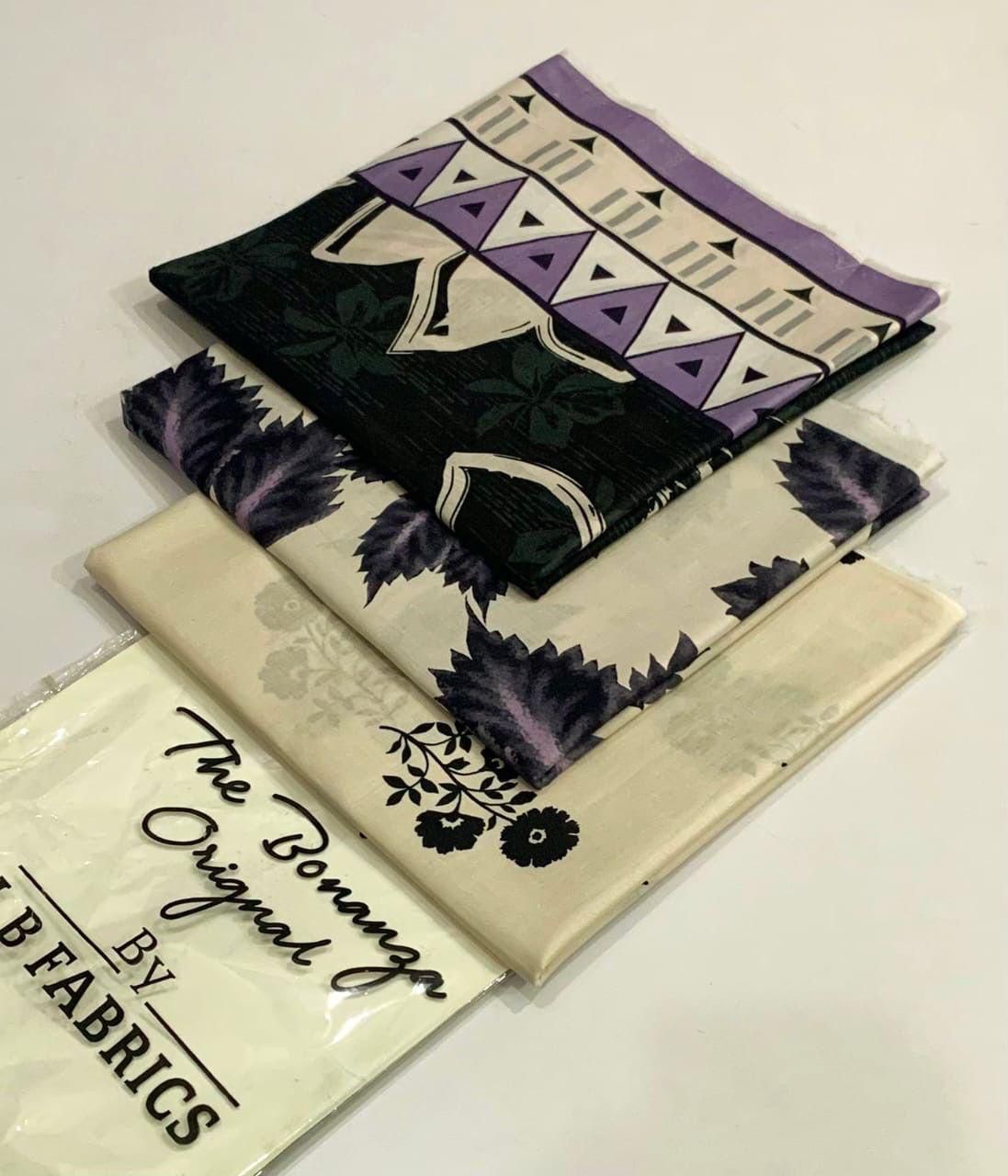 IB PRINTED LAWN |3| PCS UNSTITCHED